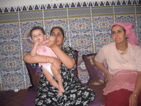 ma mère,ma soeur et ma tante 